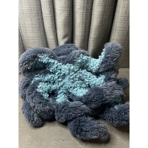 Manhattan Toy Octopus Plush Blue Stuffed Animal Curl Legs 13” - Picture 7 of 9